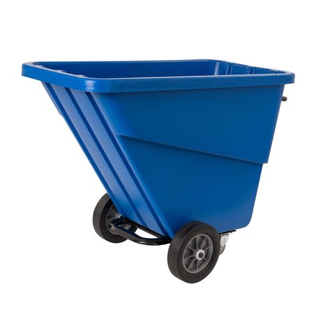 R&B WIRE PRODUCTS Small Utility Tilt Truck, 1/2 Cubic Yard, Blue TILT-SML/B